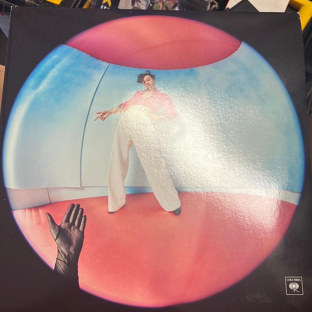 Harry styles vinyl record fine lines